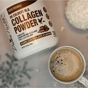 Dr. Colbert, MD Hydrolyzed Collagen Powder | Chocolate Flavor | by Divine Health | Type I, II, III Chicken & Marine Collagen | Keto Zone | Support Hair, Skin, Nails & Joints | 630g | 30 Servings