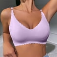 thumbnail image 2 of Clearance Sale 2025 Bra Women's Comfortable Traceless Sports Bra With Ruffles For Comfortable Breathability And Fitness Without Steel Rings Bra, 2 of 4