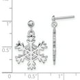 thumbnail image 4 of 925 Sterling Silver Snowflake Earrings and Pendant Set, 4 of 4