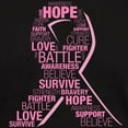 thumbnail image 3 of CafePress - Breast Cancer Ribbon Collage Dark T Shirt - Men's Classic Graphic Cotton T-Shirt, 3 of 4