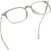 LifeArt Blue Light Blocking Glasses, Anti Eyestrain, Computer Reading Glasses, Gaming Glasses, TV Glasses for Women Men, Anti Glare (Gray, +3.00 Magnification)