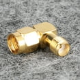thumbnail image 4 of SMA Male To SMA Female Connector, 90 Degree Adapter Right Angle  For Fatshark FPV Goggles Antenna For  Transmitter, 4 of 8