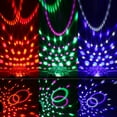 thumbnail image 2 of Yeacher Tomshine Mini Rotating Magic Ball LED Light Multi Color Changes Sound Activated Auto, 2 of 8
