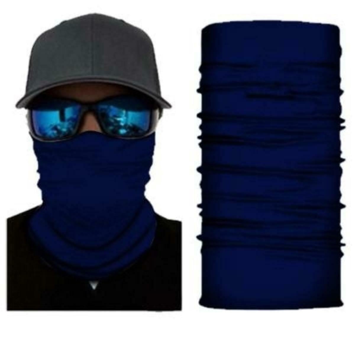Solid Color Face Balaclava Scarf Neck Fishing Shield Sun Gaiter UV Headwear 
