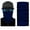 Blue, variant on Solid Face Balaclava Scarf Neck Fishing Shield Sun Gaiter Headwear Mask