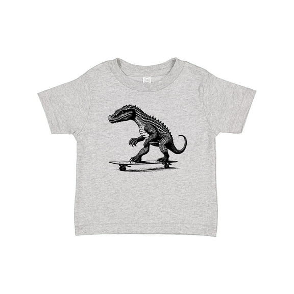 Inktastic Funny Alligator on Skateboard Boys Baby T-Shirt