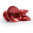 thumbnail image 2 of Metal Thumbsticks for Xbox One/ PS4 Controllers, Aluminum Analog Grip Replacement Parts for Xbox One S (2-Pack) (Red), 2 of 7