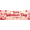 thumbnail image 4 of Valentine's Day Party Decoration Banner Heart Design Backdrop Event Photo Props Love Celebration Romance Gift Box Background, 4 of 4