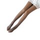 thumbnail image 2 of Jumpingount Mallas cálidas para mujer, pantimedias gruesas con forro de terciopelo elástico para otoño e invierno, pantalones sexis adelgazantes Medias Café Tipo 1, 2 of 6