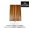 thumbnail image 5 of Exotic Sapele Semi Explorer Electric/Bass Wood Guitar Body Blanks - Handcrafted for Precision and Style - 24" x 18" x 2" (3 Piece, Unglued, Unplaned), 5 of 6
