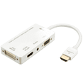 thumbnail image 2 of Cable adaptador HDMI a VGA DVI HDMI con audio de 3,5 mm, 3 en 1, para portátil HDMI, computadora, etc., para conectarse simultáneamente. Rojo Verde 2035661-1, 2 of 8
