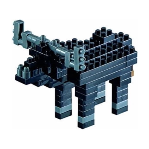 Modelo de bloques de construcción Brixies BUFFALO Kit de construcción 3D