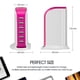 thumbnail image 5 of Cargador USB Inteprter 6 puertos Adaptador de viaje Rosa roja, 5 of 6