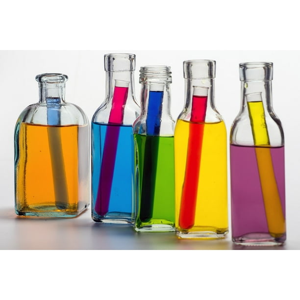 Still Life Test Tubes Bottles Colored Water Color Inch By 30 Inch Laminated Poster With Bright Colors And Vivid Imagery Fits Perfectly In Many Attractive Frames Walmart Com Walmart Com