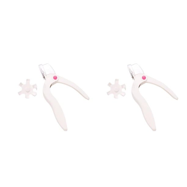 Vogacara Nail Manual Fingernail Manicure Trimmer Household Trimming Tool Adults Handheld Accessories SPA Pocket L 2piezas