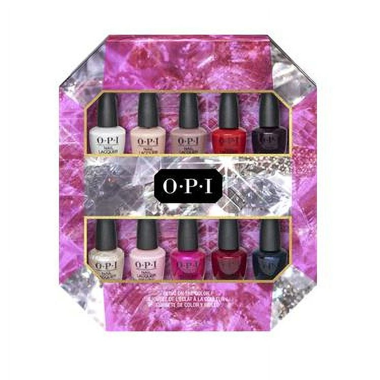 有名なブランド 10-Piece Kit, 2022 OPI Mini Walmart.com - Collection Polish Nail ネイルカラー・マニキュア