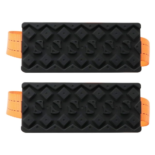 Bloques de tracción antideslizantes para neumáticos de coche, tracción de arena y barro para nieve, 2 uds.
