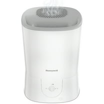 Honeywell 1.5 gal. 500 sq ft Filter Free Warm Mist Humidifier with Essential Oil Cup, White, HWM440W