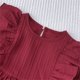 thumbnail image 5 of Odeerbi Niñas Ruffle Manga Larga Vestido de Algodón Primavera Verano Retro Vintage Princesa Vestidos Color Sólido Cuello Redondo Vestido, 5 of 8