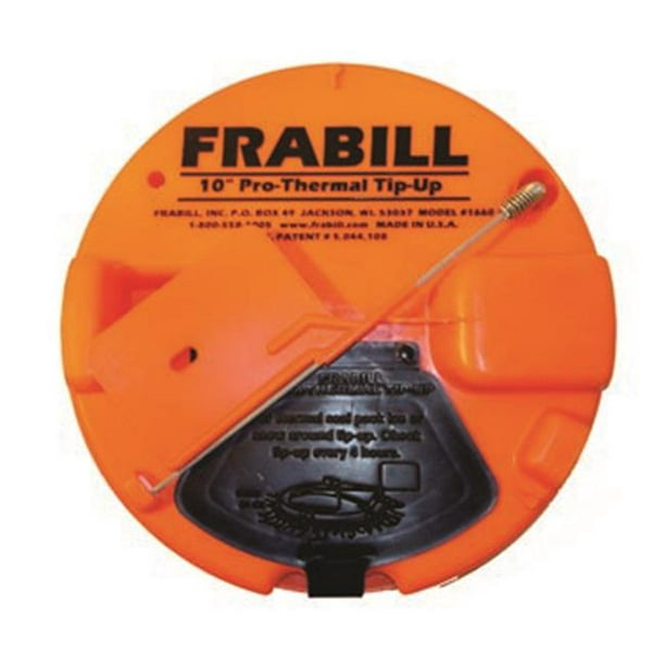 Frabill 616609 Pro Thermal Ice Fishing Tip-Up Org 1660 