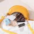 thumbnail image 6 of KAWELL Saddle Shoulder Bag for Women Trendy Small Crossbody Bag PU Leather Clutch Purse Zipper Closure Handbags, 6 of 6