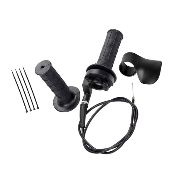 Zeiwohndc Quick Install ABS Throttles Cable Handle For 110-250CC Motorcycle Dirt Bike ATV