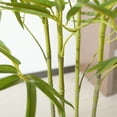 thumbnail image 4 of 4FT Artificial Bamboo Plant With Like Real leaves in Planter, 6lb, DR.Planzen, 4 of 8