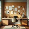thumbnail image 6 of Manton Cork Standard Grade Cork Bulletin Board Sheet, 4' x 8' x 1/4", Custom Tack Pin Display Wall, 6 of 7