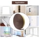 thumbnail image 5 of Riwesomey Tira de sellado autoadhesiva de 5/10m para puerta de casa, tira de sellado para grietas de ventana, cinta autoadhesiva, tira de sellado Herramientas y ferretería Marrón Tipo P (5M), 5 of 6