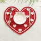 thumbnail image 5 of Decoraciones para San Valentín, adornos para San Valentín, regalos para San Valentín, manteles individuales y posavasos bordados con corazones para San Valentín, mantel individual de poliéster., 5 of 6