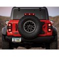 thumbnail image 4 of Ford Bronco Black Real 3K Carbon Fiber Finish ABS Plastic License Plate Frame, 4 of 8