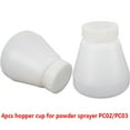 thumbnail image 2 of 4x Bottles Hopper Cup Electrostatic for Powder Coat System Sprayer PC02/PC03, 2 of 8