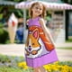 thumbnail image 5 of Fotbe Corgi In Sushi Roll Vestido de Dormir para Niñas de 3 a 10 Años, Mangas Cortas, Estilo Princesa, Pijama Camisón con Mangas Voladas-X-Large, 5 of 6