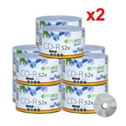 1000 Pack MyEco CD-R CDR 52X 700MB 80Min Economy Logo Top Write Once Blank Media Record Disc