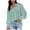 Green, variant on Scyoekwg Button Down Shirt Women Casual Striped Shirts Lapel Collared Lantern Long Sleeve Tops Fall Business Work Tops Clothes (Gray,S)