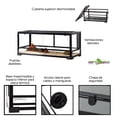 thumbnail image 3 of REPTI ZOO Terrario de Vidrio para Reptiles, Extra Grande Doble Puerta Frontal, 70 Lt 76cm X 30cm X 30cm, 5mm, Acua Terrario de Cristal, Reptile Enclosure Knock-Down, Terrario Reptiles REPTI ZOO Terrario Knock down RK, 3 of 9