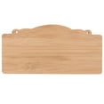 thumbnail image 1 of Blank Wood Signs Hanging Plaque DIY Craft Unfinished Wood Sign for Shop Store, 1 of 5
