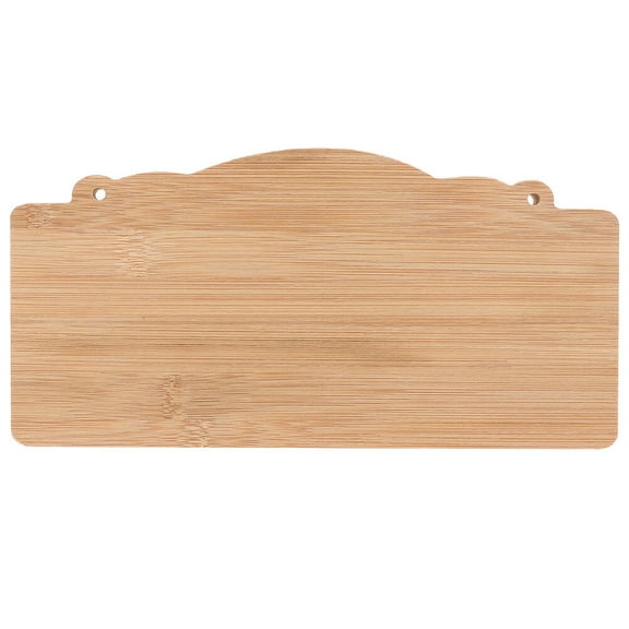 NUOLUX Blank Wood Signs Hanging Plaque DIY Craft Unfinished Wood Sign for Shop Store
