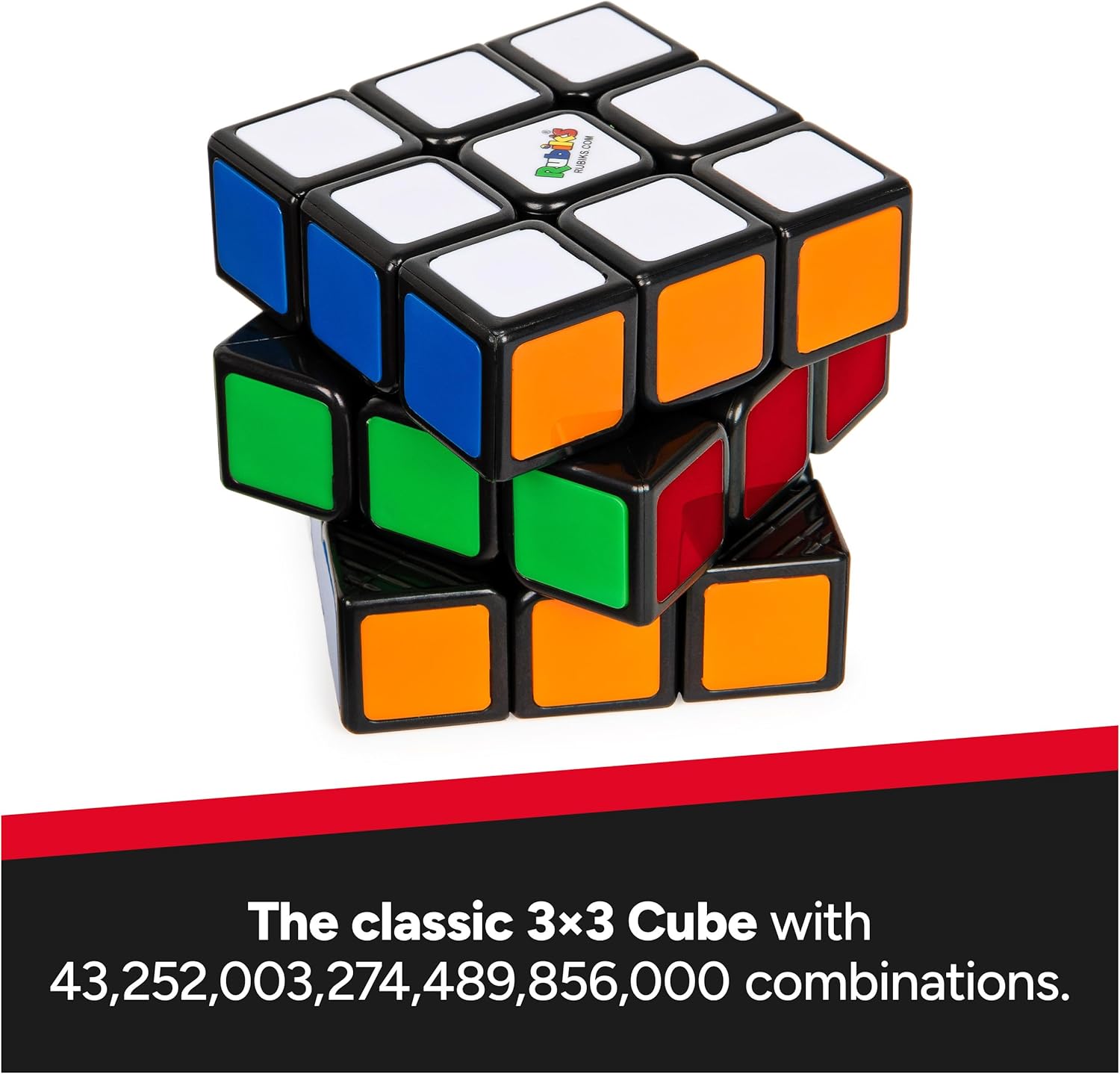 ’s Cube, The  3x3 Colour-Matching Puzzle, Classic Problem-Solving Cube