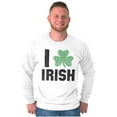 thumbnail image 5 of St Patricks Day Irish Pride Shamrock Long Sleeve TShirt Men Women Brisco Brands M, 5 of 6