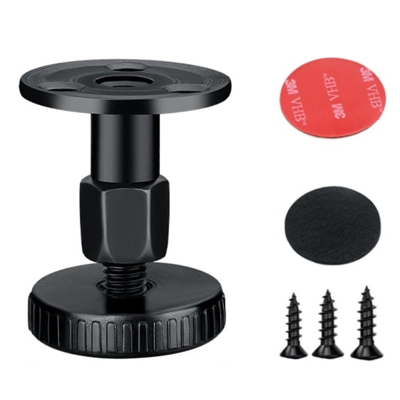 Adjustable Threaded Bed Frame Anti-Shake Tool, Headboard Stoppers, Bedside Anti Shake Tool for Beds Cabinets Sofas, 4PCs, 30-68mm (Black)