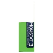 Monistat 3 Day Yeast Infection Treatment for Women, 3 Miconazole Cream Filled Applicators