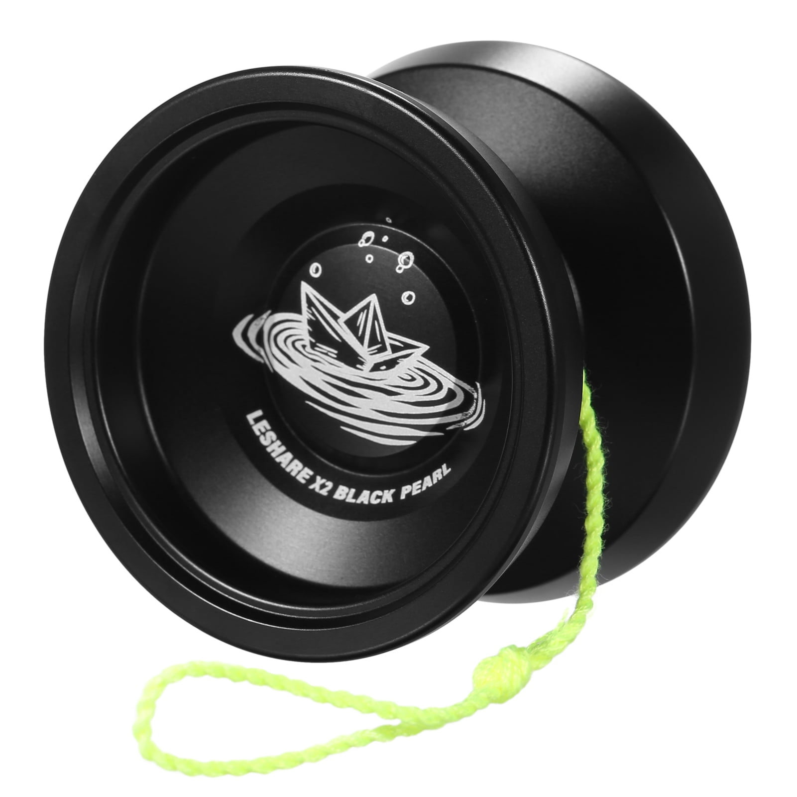LESHARE Aluminum Yoyo Ball Competitive Yo Yo Gift with Bearing Strings and Glove
