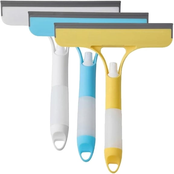 3 packWindow cleaning scraper set, , suitable for window, shower door, mirror, glass and car cleaning spray scraping tools