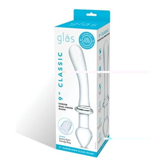 Glas 9.25 Classic Smooth Dual Ended Dildo - Clear - Walmart.com