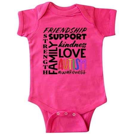 

Inktastic Autism Awareness Love Friendship Support Gift Baby Boy or Baby Girl Bodysuit