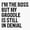 1pcs, variant on I'M The Boss But Groodle Still In Denial Er, Phone Decal Water Bottle Stickers Car Decals, Funny Birthday Gift