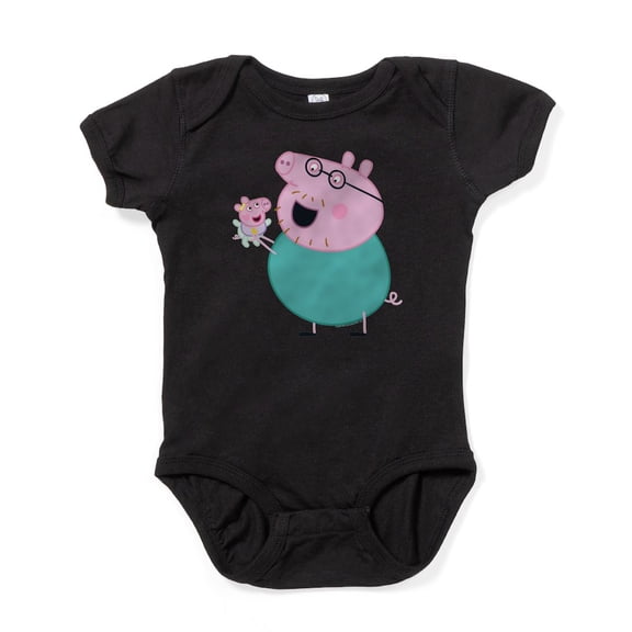 CafePress - Peppa Pig: Daddy Pig & Baby - Cute Infant Bodysuit Baby Romper - Size Newborn - 24 Months