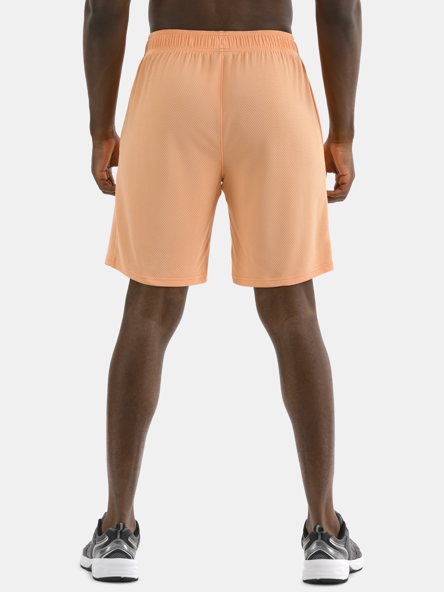 Athletic Works Men's and Big Men's Active Mesh Shorts, 9" Inseam, Sizes XS-5XL