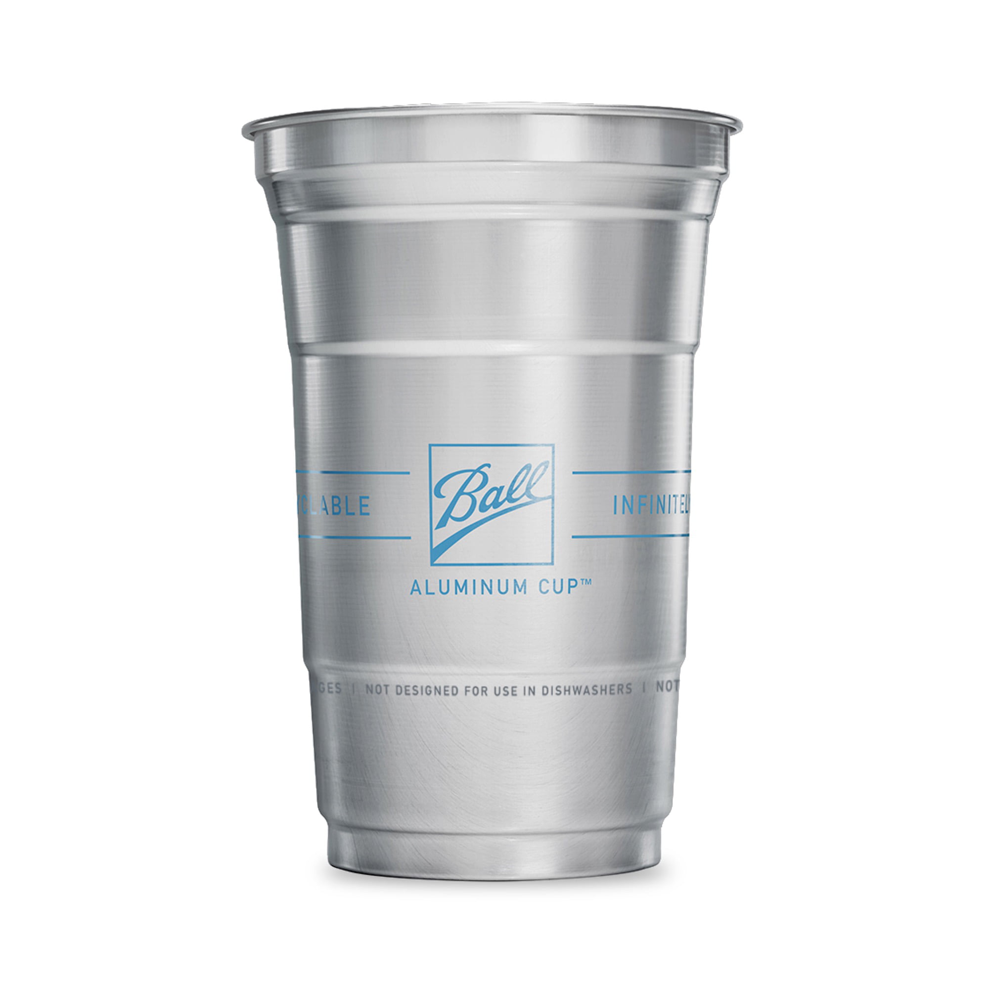 NEW! Ball Aluminum Cup Limited Edition 100% Recyclable Cold Drink Cups 12/ 16oz 810052130224